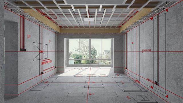 装修百科 什么是1:1全景放样？带您体验装修新工艺！